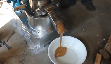 Working video peanut butter grinder II