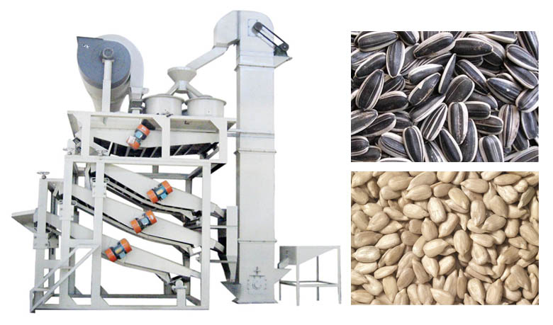 Sunflower Seed Dehulling Machine