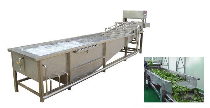 Industrial fruit and vegetable washer machine