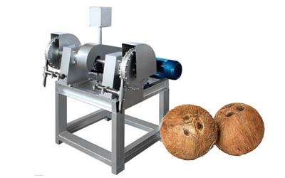 Coconut shelling machine