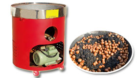 Chestnuts roasting machine