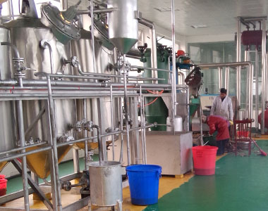 1TPD soybean oil refining plant