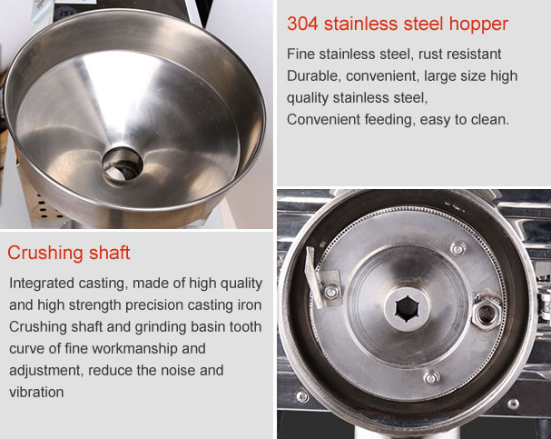 Electric Grain Mill, Low Profile Electric Mill