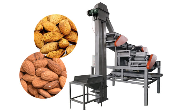 Three-stage Almond Shelling Machine