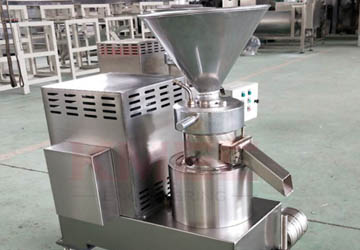 Peanut butter machine and sugar grinding machine were ordered by customer from Pakistan