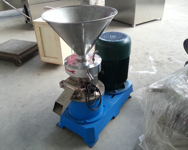 Client of Zimbabwe ordered four Model 130 peanut butter machines