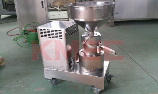 Client from UK ordered stainless steel peanut butter machine