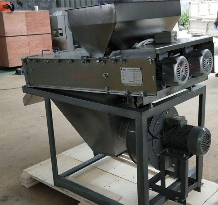 KMGT-8 peanut peeling machine is ordered by customer from Ghana