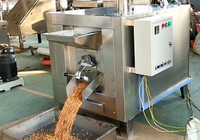 peanut roasting machine