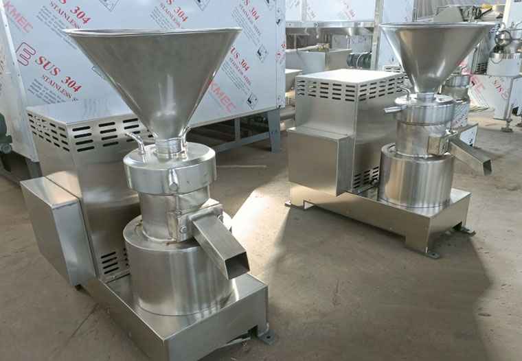 Stainless steel peanut butter machine