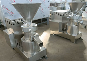 Pakistani customers purchased two peanut butter machines and two sets of stator and rotor