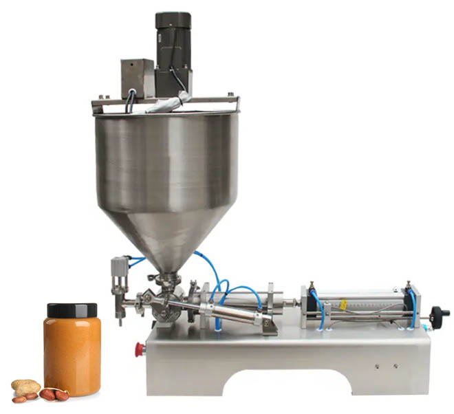 Peanut butter filling machine