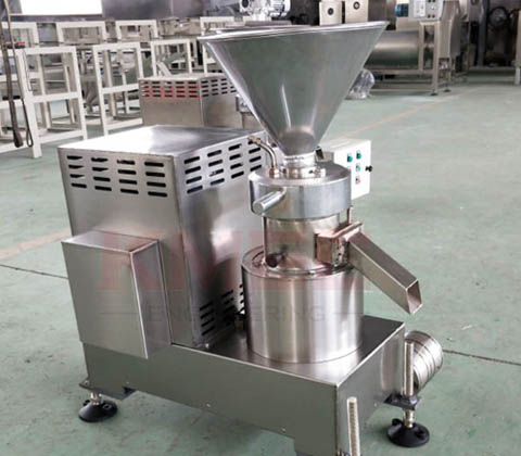 Peanut butter machine were ordered by customer from Pakistan