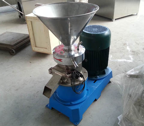 Client of Zimbabwe ordered four Model 130 peanut butter machines