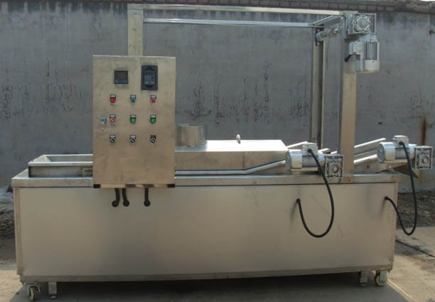 Industrial continuous large frying line