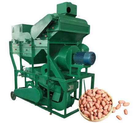 Parameter adjustment principle of peanut sheller machine