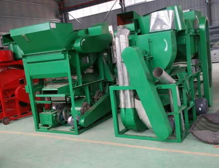 Italian customer purchased two sets of peanut sheller