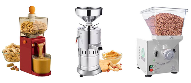 Comparisons of three hot sale peanut butter machine