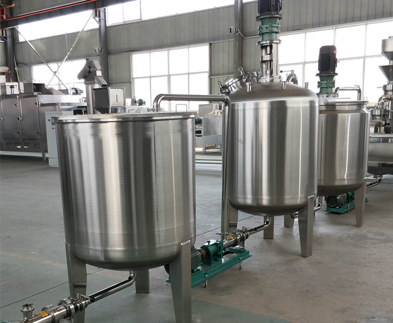 Application of automatic peanut butter processing line