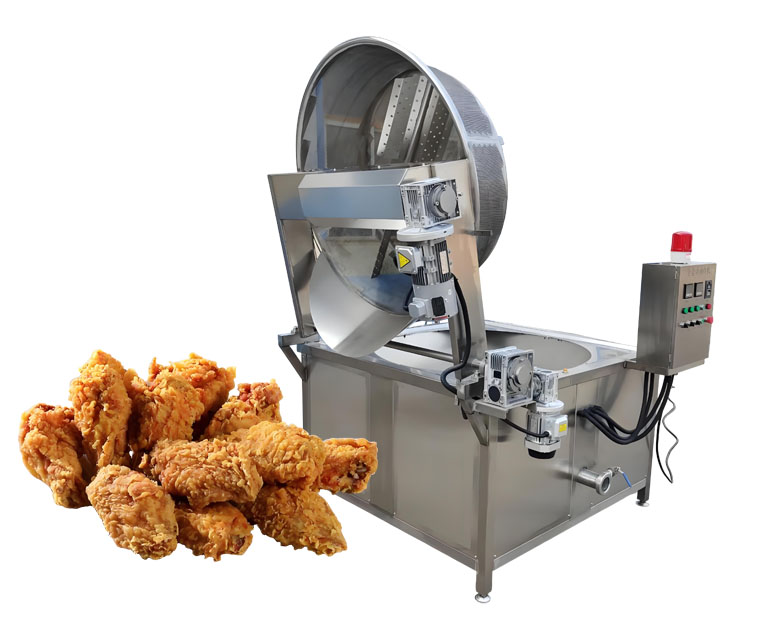 Industrial frying machine