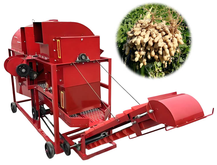 Peanut picking harvester machine