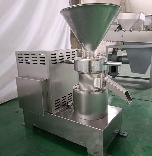 Venezuelan customer bought our peanut butter grinder machine