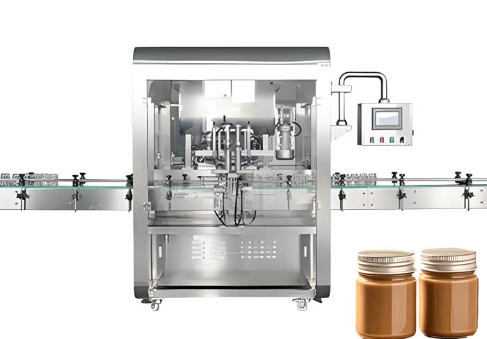 Peanut butter filling machine