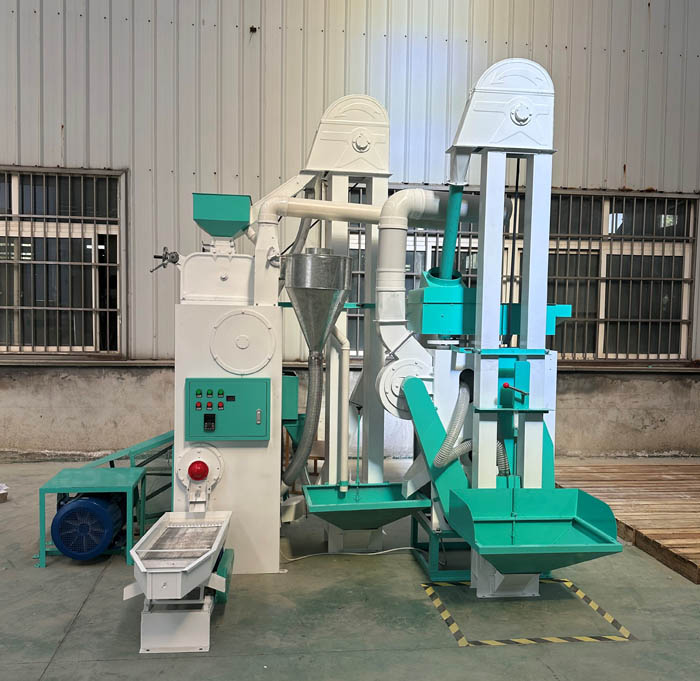 Rice milling machine